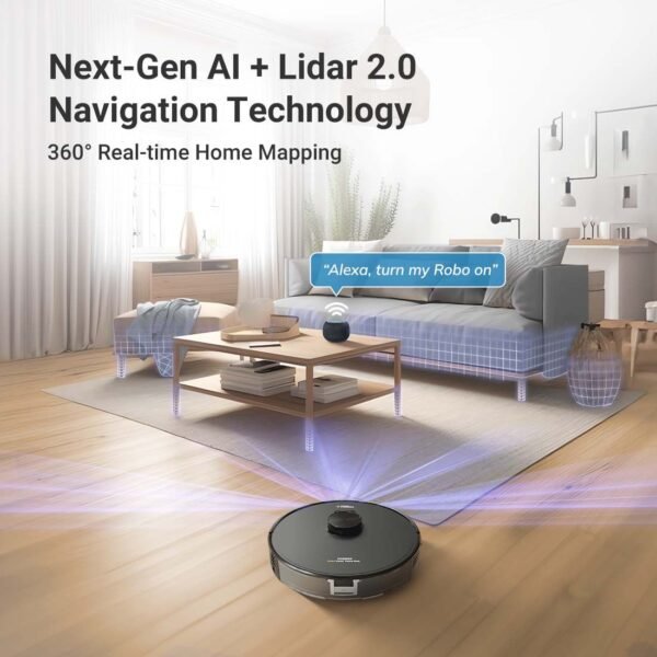 Forbes Robo LVac Voice Nuo Robotic Vacuum Cleaner - Image 2