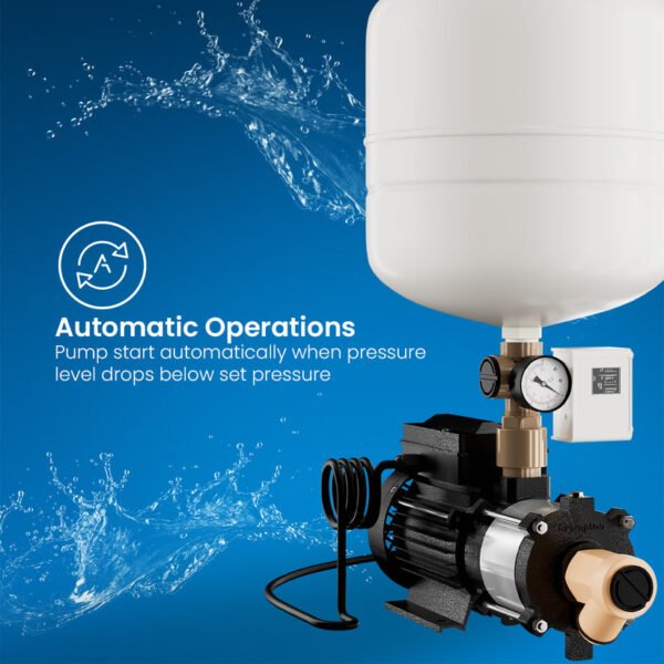 CFMSMB5D1.00-V24 - Pressure Booster Pump 1 HP - Image 3