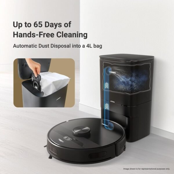 Forbes Smartclean With Auto Bin Robotic Vacuum Cleaner - Image 5