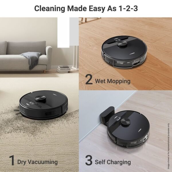 Forbes Smartclean With Auto Bin Robotic Vacuum Cleaner - Image 3