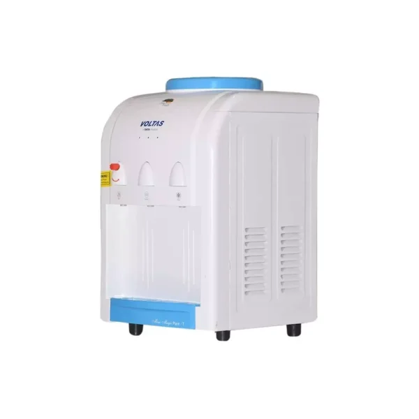 VOLTAS Water Dispenser 2.5 LPH ‎Hot, Normal & Cold White Table Top, WD MINIMAGIC PURE T