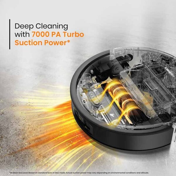 Forbes Smartclean with Fully Automatic Cleaning Station Robotic Vacuum Cleaner - Image 9