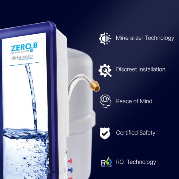 ZeroB Kitchenmate RO (Under the Sink + Active Silver Technology) - Image 2