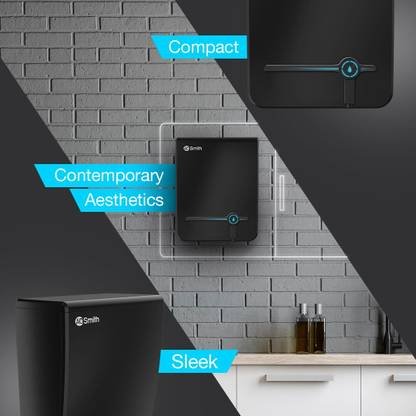 AO Smith INTELLI- UV Water Purifier  (Black) - Image 3