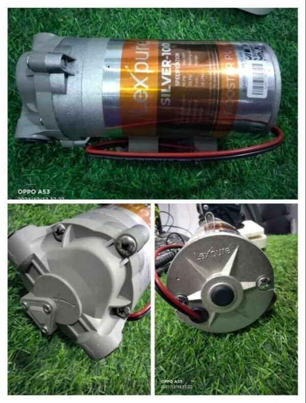 White copper LEXPURE silver 100GPD pump, For Ro Water Purifier, 24V